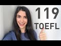 TOEFL: how to score 119 out of 120