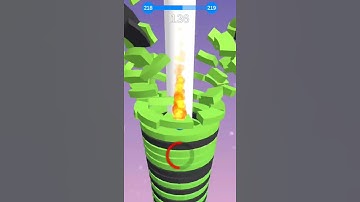 Stack Ball 3D Game | Level 218 | Play Stack Ball Game In Fast Speed | Stack Ball Game YouTube Short