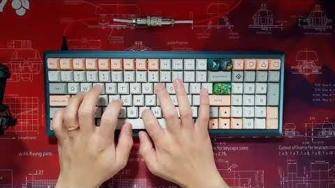 KinaMot: Melody96 x Invyr V3 Holy Pandas (PBT OSA Sleeves; Dampened with EVA Foam)