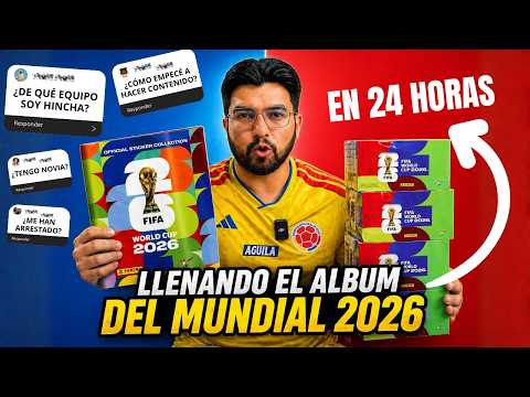 FILLING THE WORLD CUP ALBUM IN LESS THAN 24 HOURS | ANSWERING YOUR QUESTIONS