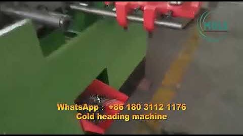 D5-80 Cold heading machine Screw making machine #screw #screwmanufacturer