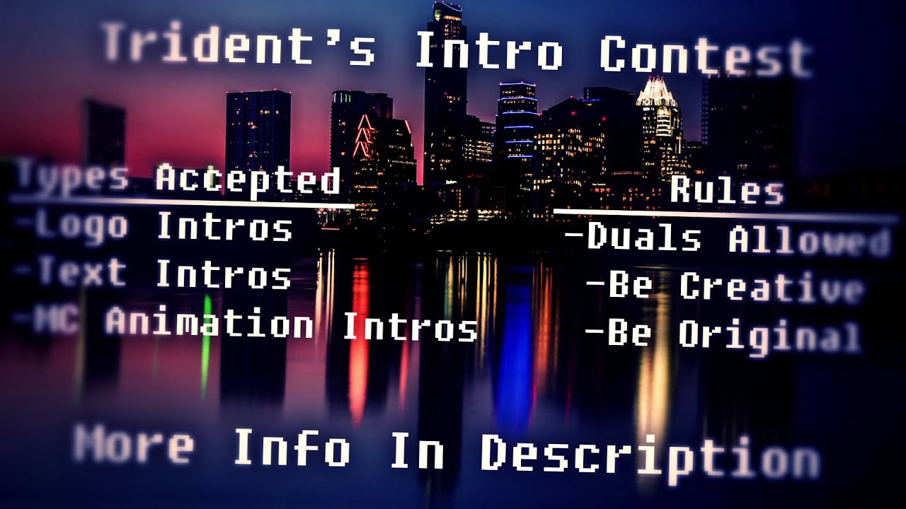 TridentArtworks Intro Contest (Read Description)