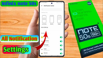 infinix note 50s notification settings, infinix note 50s notification off