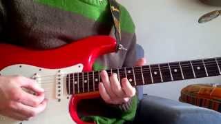Video thumbnail of "something the beatles solo on guitar george harrisson"