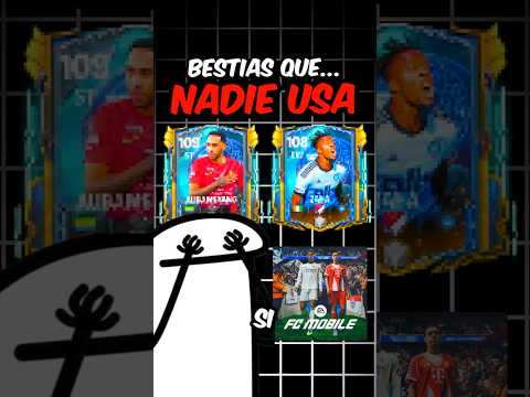 LAS BESTIAS QUE NADIE USA EN FC MOBILE #shorts