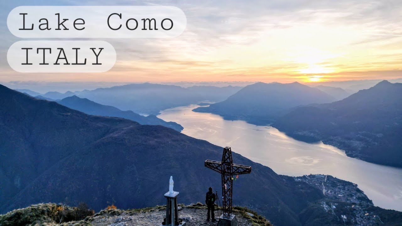 Triangle Italy Lake Como - 5 hikes around its golden triangle. Italy - YouTube