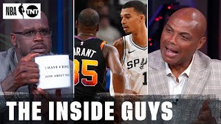 Thumbnail for The Inside Guys React to Spurs THRILLING 20-PT Comeback Win vs. Suns | NBA on TNT