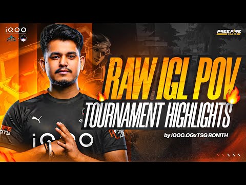 ERA BEGINS NOW 🔥 || RAW IGL POV💪 || TOURNAMENT HIGHLIGHTS || IQOO.OGTSG