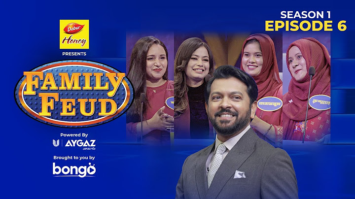 Family Feud Bangladesh S1| Episode 06 | Tahsan | Reality | Game Show | Molla vs Munshi Family