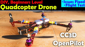 How to make a Quadcopter Drone using CC3D Flight controller, CC3D setup with OpenPilot