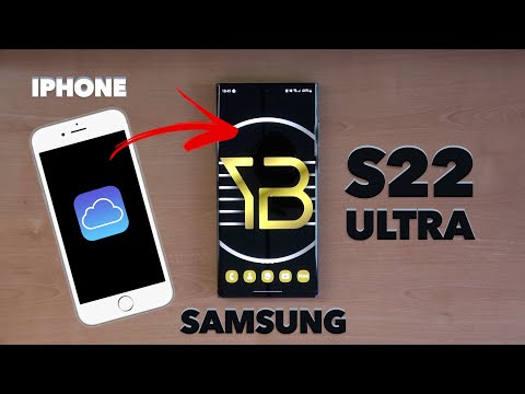 How to transfer data from iPhone to Samsung S22 Ultra or other Android phones WIRELESSLY iCloud