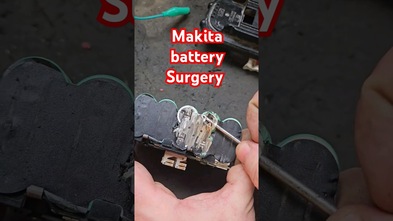Reviving a Makita Battery: Easy DIY Fix! #makita #powertools