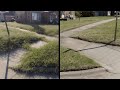 Disabled Woman SHOCKED at Her OVERGROWN Lawn Transformation - I MOWED and EDGED for FREE - Part 2