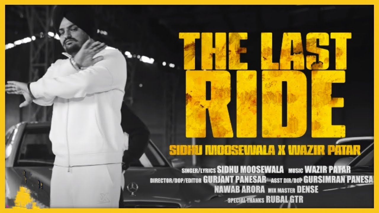 THE LAST RIDE - Audio | Sidhu Moose Wala - YouTube