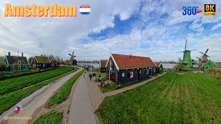 Inside a Dutch Fairytale: Zaanse Schans 360° VR Experience (8K)  Part 2 #amsterdam #travel