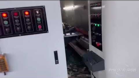 FFG-MC922-2D inline Flexo folder gluer, case maker, corrugated box making line