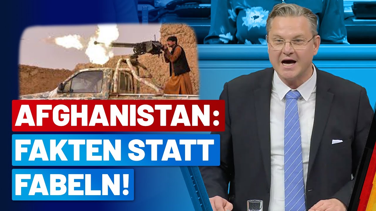 Afghanistan: Fakten statt Fabeln! - Prof. Dr. Daniel Zerbin - AfD-Fraktion