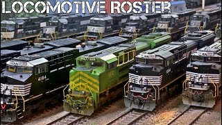 Custom NS Locomotive Roster Update  Modern HO Layout 2020