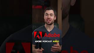 Adobe Podcasts Audio Enhancer will blow 🤯 your mind! #podcasting #videographer