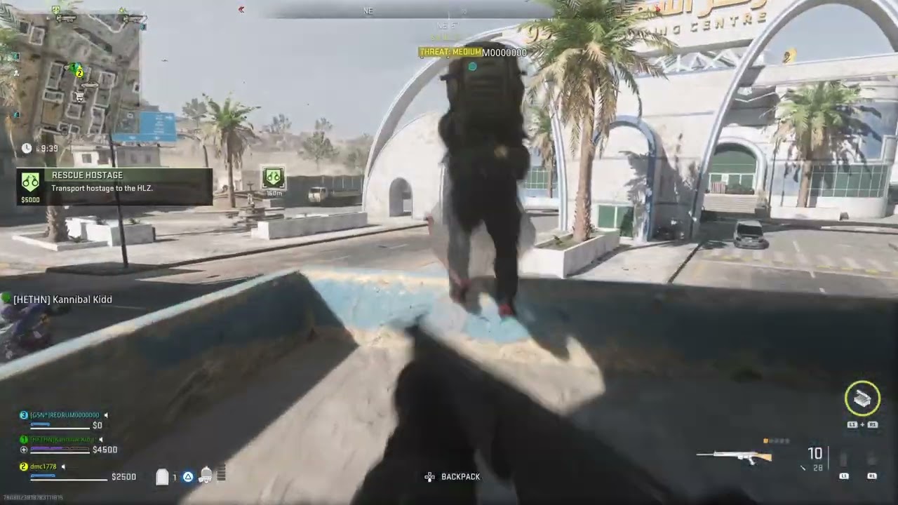 Warzone rescue mission