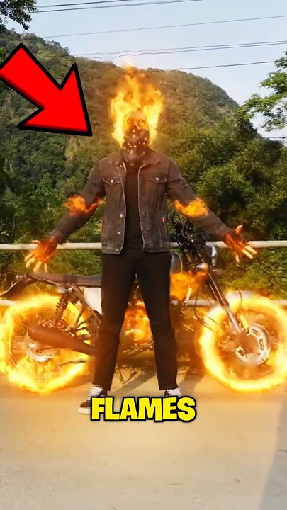Real Life GHOST RIDER🤯