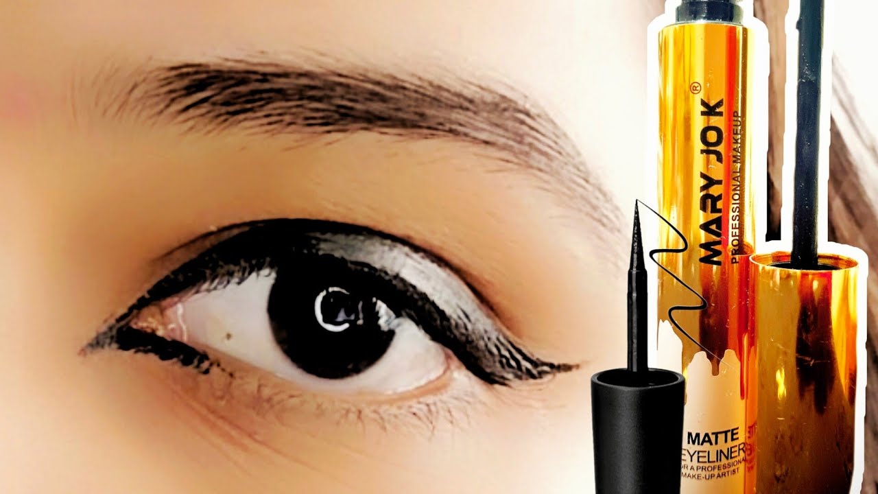 ഇനി എളുപ്പത്തിൽ കണ്ണെഴുതാം 👁️ perfect winged eyeliner tutorial