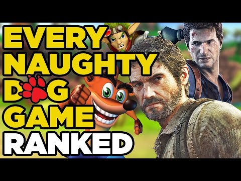 Naughty Dog Games Tier Rank : r/naughtydog