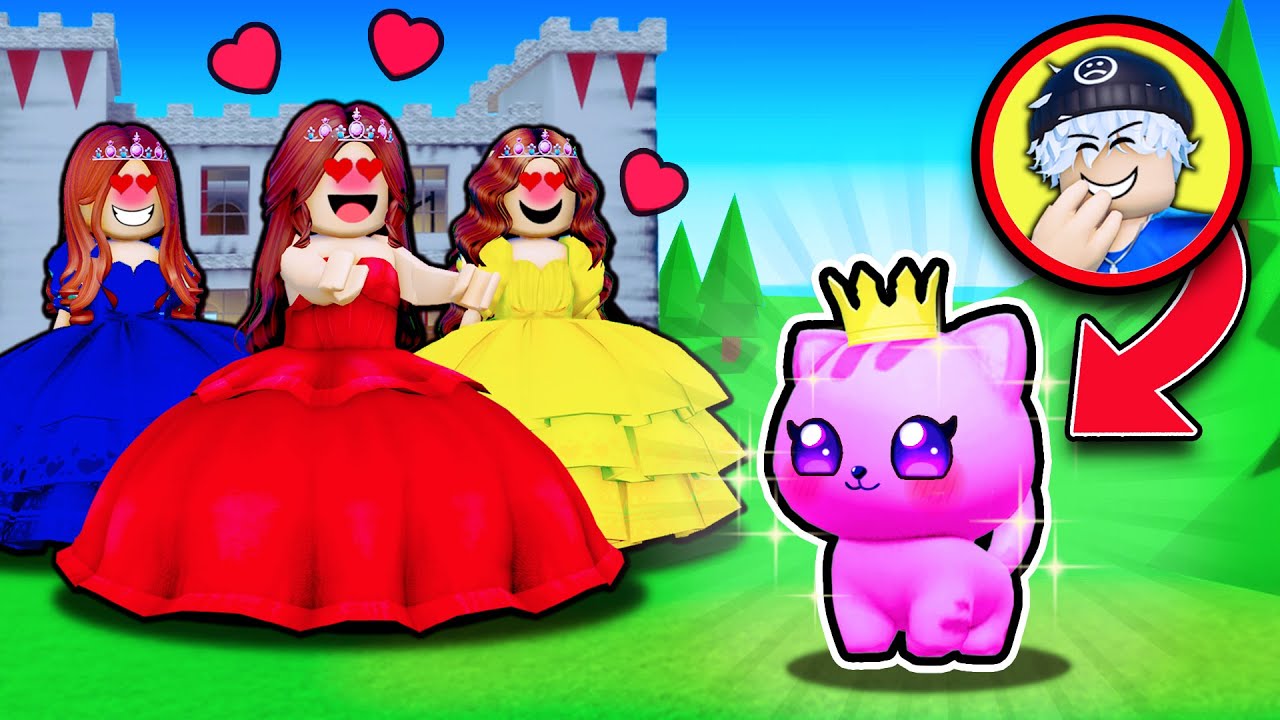 Pretending to be PRINCESS KITTEN in Brookhaven rp