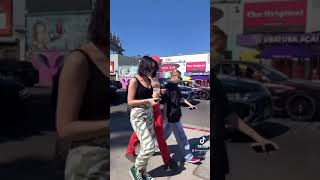 What Gen Z are wearing in Los Angeles, Melrose Avenue.