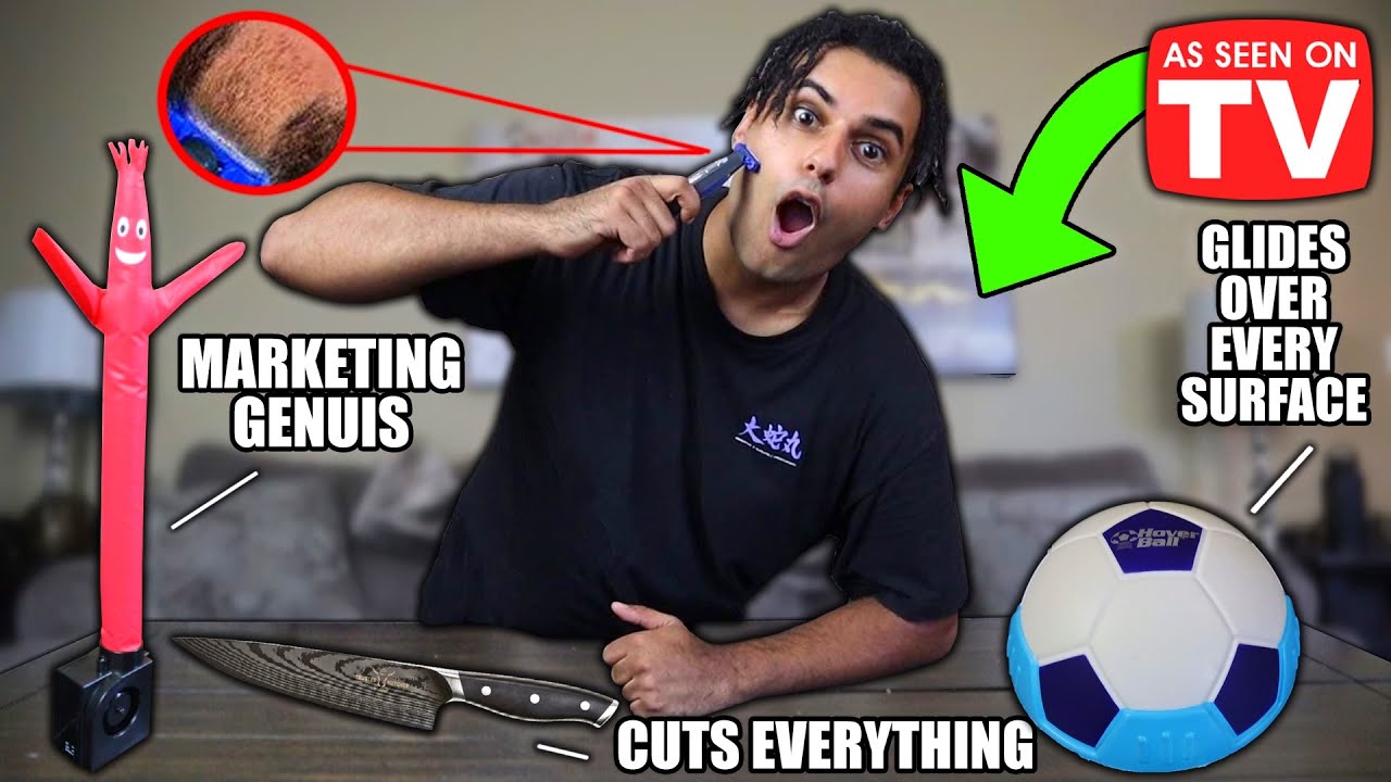 Trying 5 UNBELIEVABLE AS SEEN ON TV Products From AMAZON 4!! THEY ACTUALLY WORKED!!