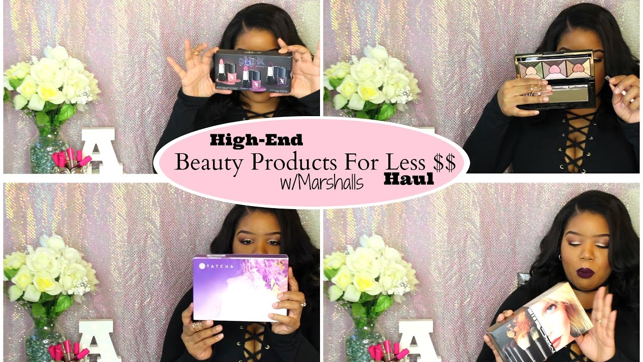 HighEnd Beauty Products For LESS Haul Marshalls YouTube