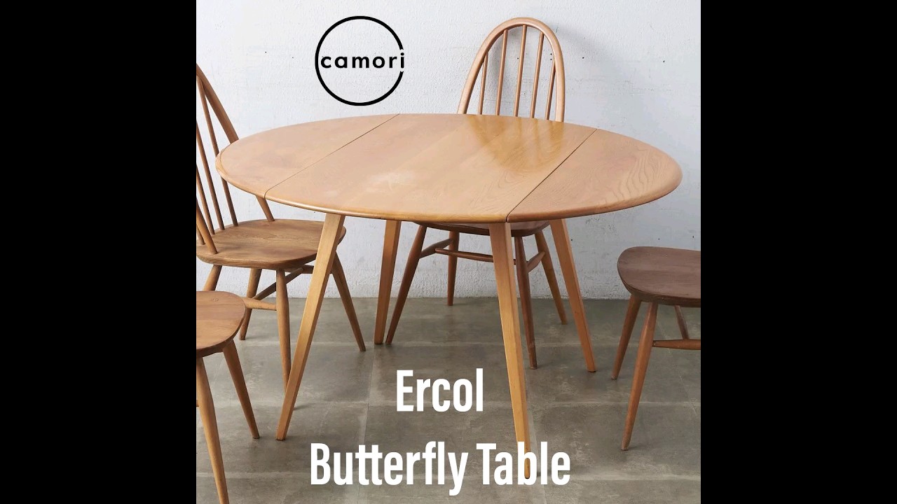 [65878][アーコール ERCOL]ヴィンテージ バタフライテーブル
