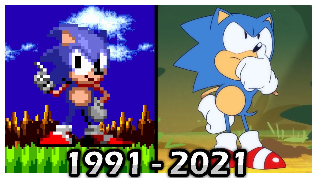 The Classic Sonic The Hedgehog years from Sonic The Hedgehog (1991) to Sonic  Mania (2017).