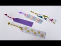 Easy diy bookmarks  colourful and fun for kids  shorts brightandeasy