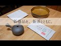 【うつわと急須】新商品のサンプルチェック/新茶を頂く【佐々木製茶】
