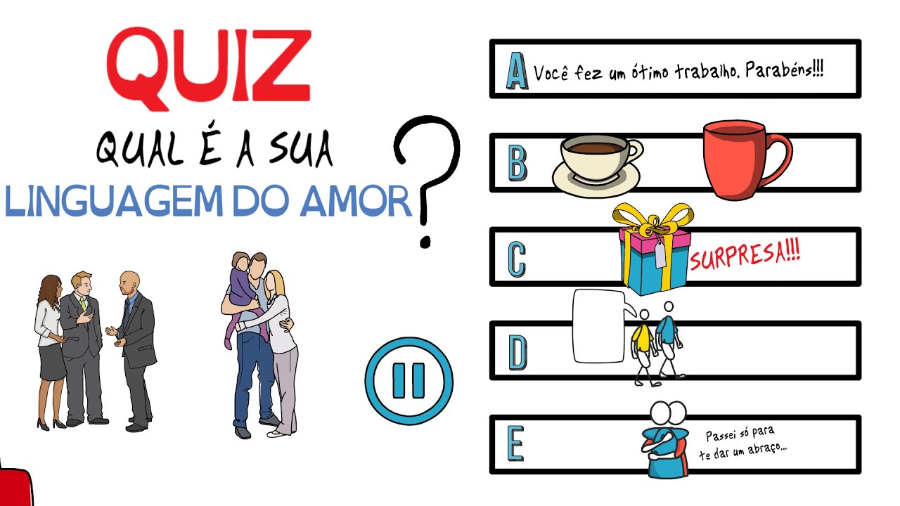 Quiz: Qual é a sua LINGUAGEM DO AMOR? | SejaUmaPessoaMelhor - YouTube