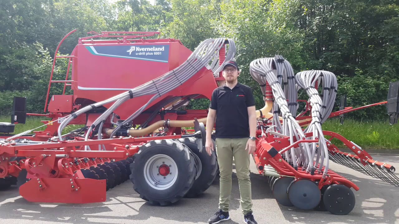 Посмотрите обзор сеялки Kverneland u drill plus.