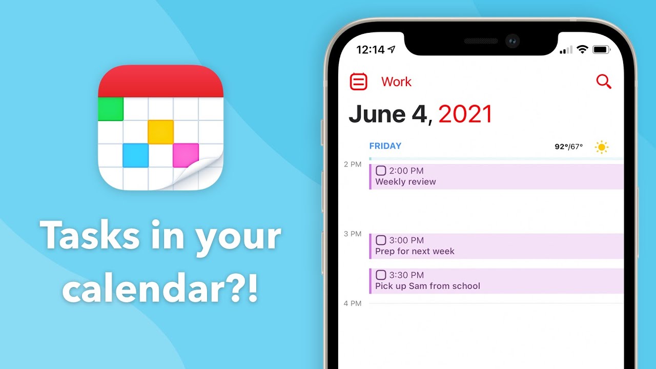 The Most Productive Calendar (with tasks!): Fantastical + Todoist + Apple Reminders AND MORE!