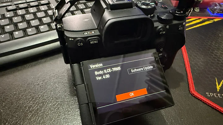 Sony A7R5 firmware update ver. 4.00 Latest’s