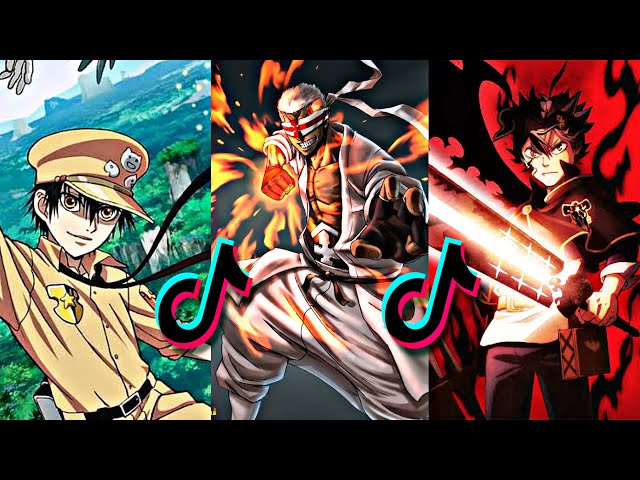 Badass Anime Moments Tiktok compilation PART282 (with anime and song name) class=