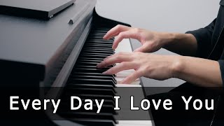 Every Day I Love You - Boyzone (Piano Cover by Riyandi Kusuma) chords