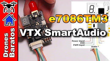 EWRF e7086TM3 VTX review en Español - Transmisor de Video con Smart Audio