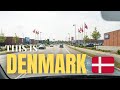 Denmark Drive 🇩🇰 Exploring Aalborg City Syd | Scenic Car Window Travel Through Northern Denmark