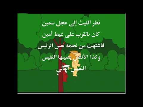 قصيدة الاسد و الثعلب و العجل إلقاء الشيخ عبد الرحمن الحمين 