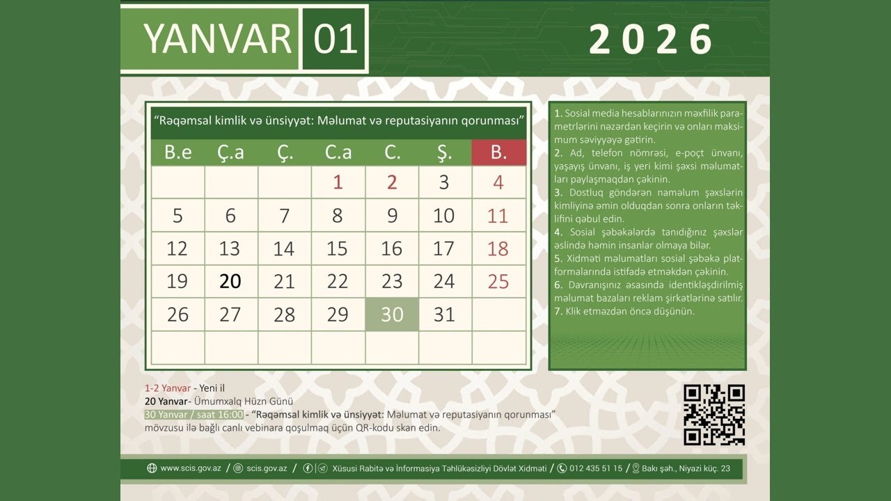 #1: Rəqəmsal kimlik və ünsiyyət: Məlumat və reputasiyanın qorunması