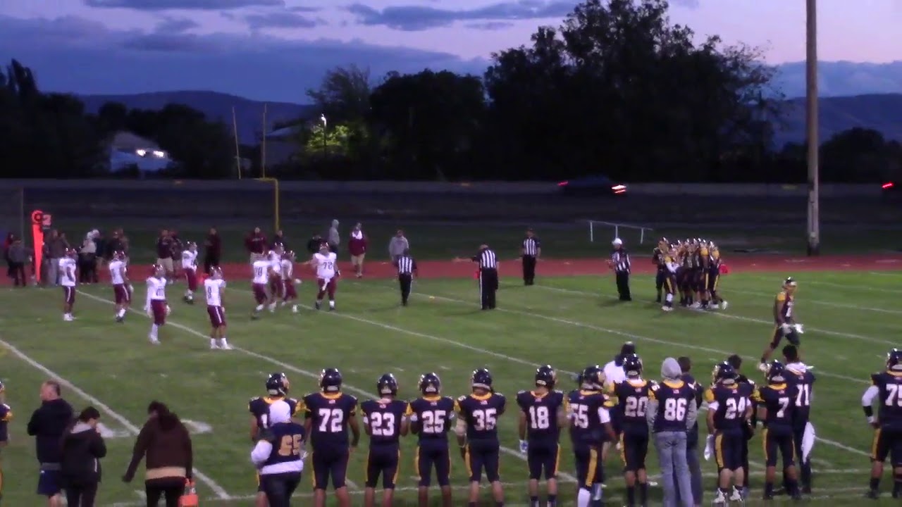 Toppenish football vs Wapato 20192020 YouTube