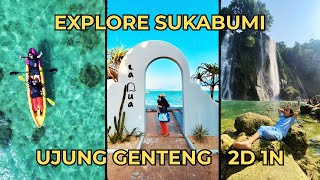 Explore UJUNG GENTENG Sukabumi 2D 1N !! Main Kano, pantai, air terjun, dan penyu!! MUST VISIT