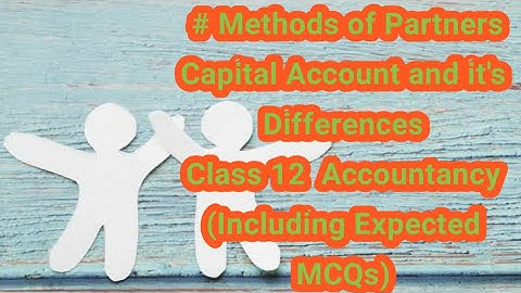#6,Partners Capital Account | Fundamental Accounting of Partnership | Accountancy | Class 12 |