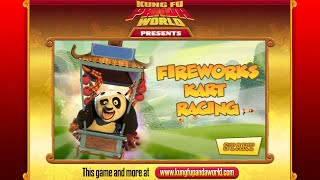 Panda Fireworks Cart Racing Game games for kids gry dla dzieci screenshot 2