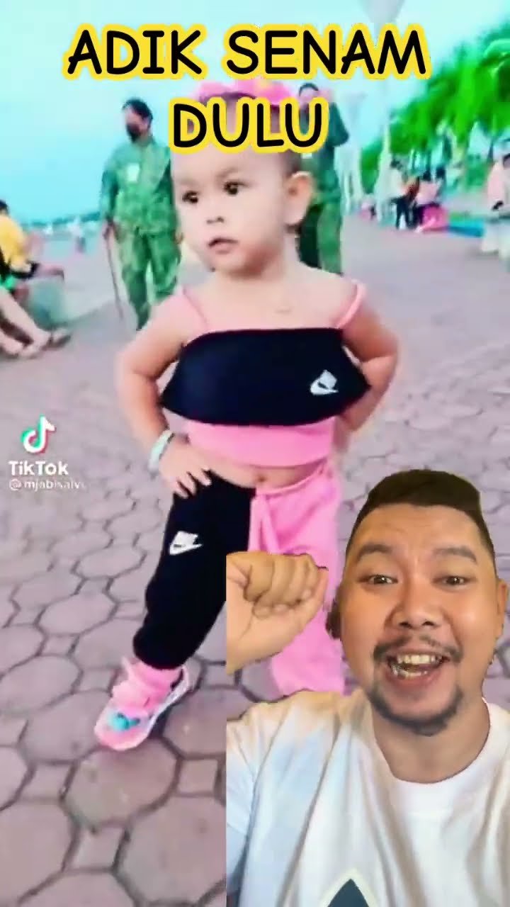 ADIK SENAM DULU BIAR SEHAT!!!??? #dance #baby #cute #cutebaby #shortsfeed